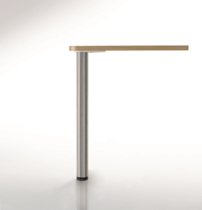 Picture of Peter Meier 27 3/4" Hamburg Legs (Set of 4) in Hamburg Stainless Steel (615-7S-IX)